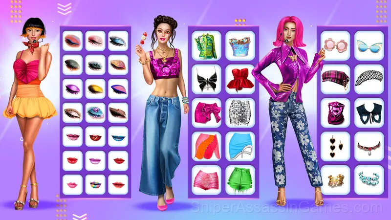 Kpop Girls Dress Up Challenge gameplay screenshot 3