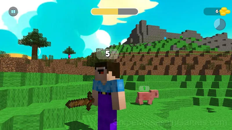 Block Battle - Noob vs Pro gameplay screenshot 4