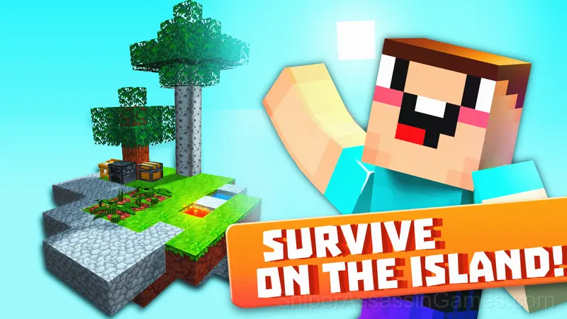 Skyblock 3D: Survival gameplay screenshot 1