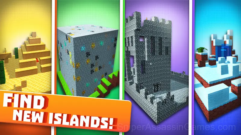 Skyblock 3D: Survival gameplay screenshot 2