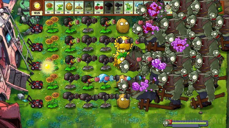 Plants vs Zombies Original Real gameplay screenshot 2