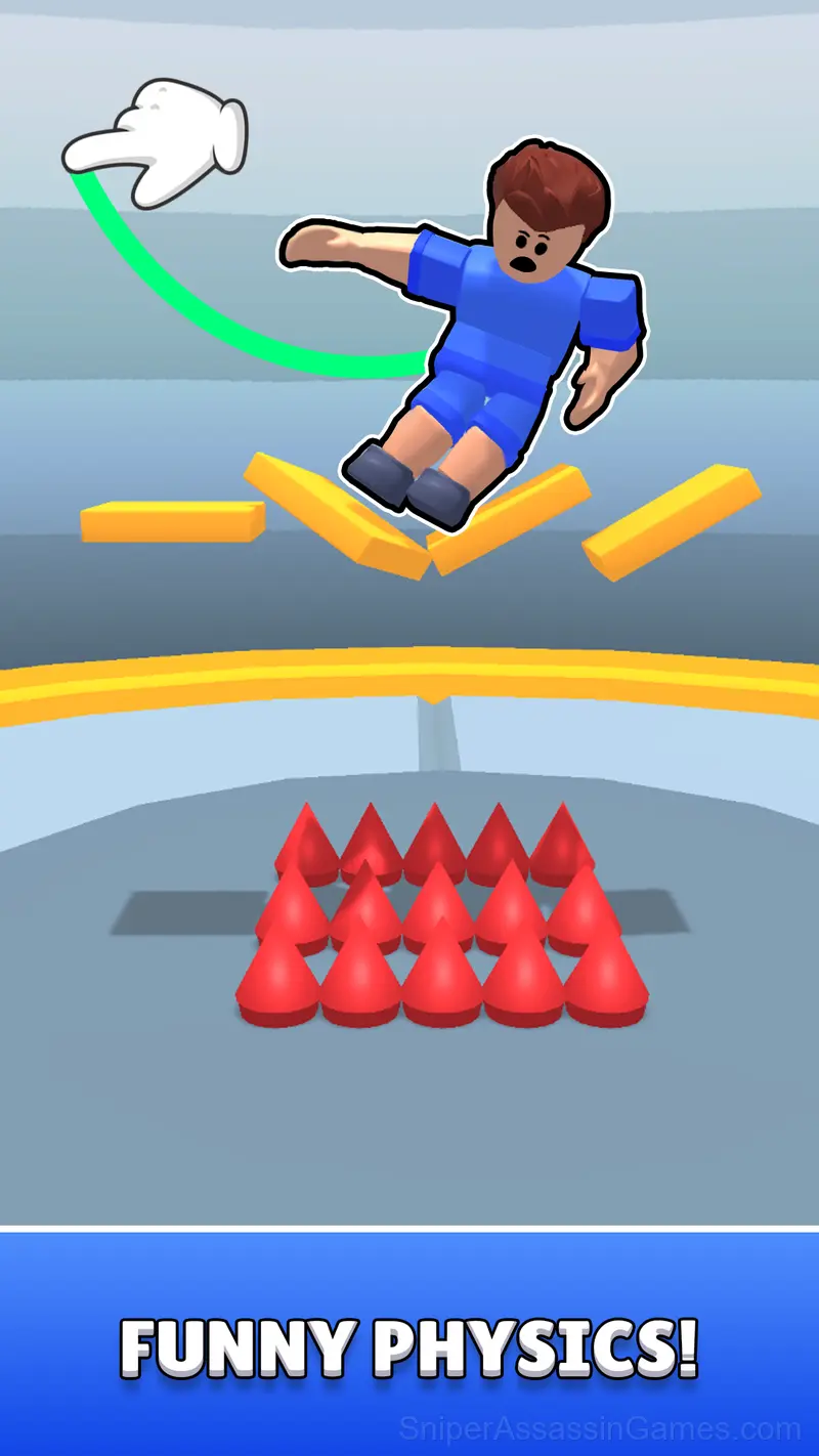 Robux Destruction! Ragdoll Show! gameplay screenshot 2
