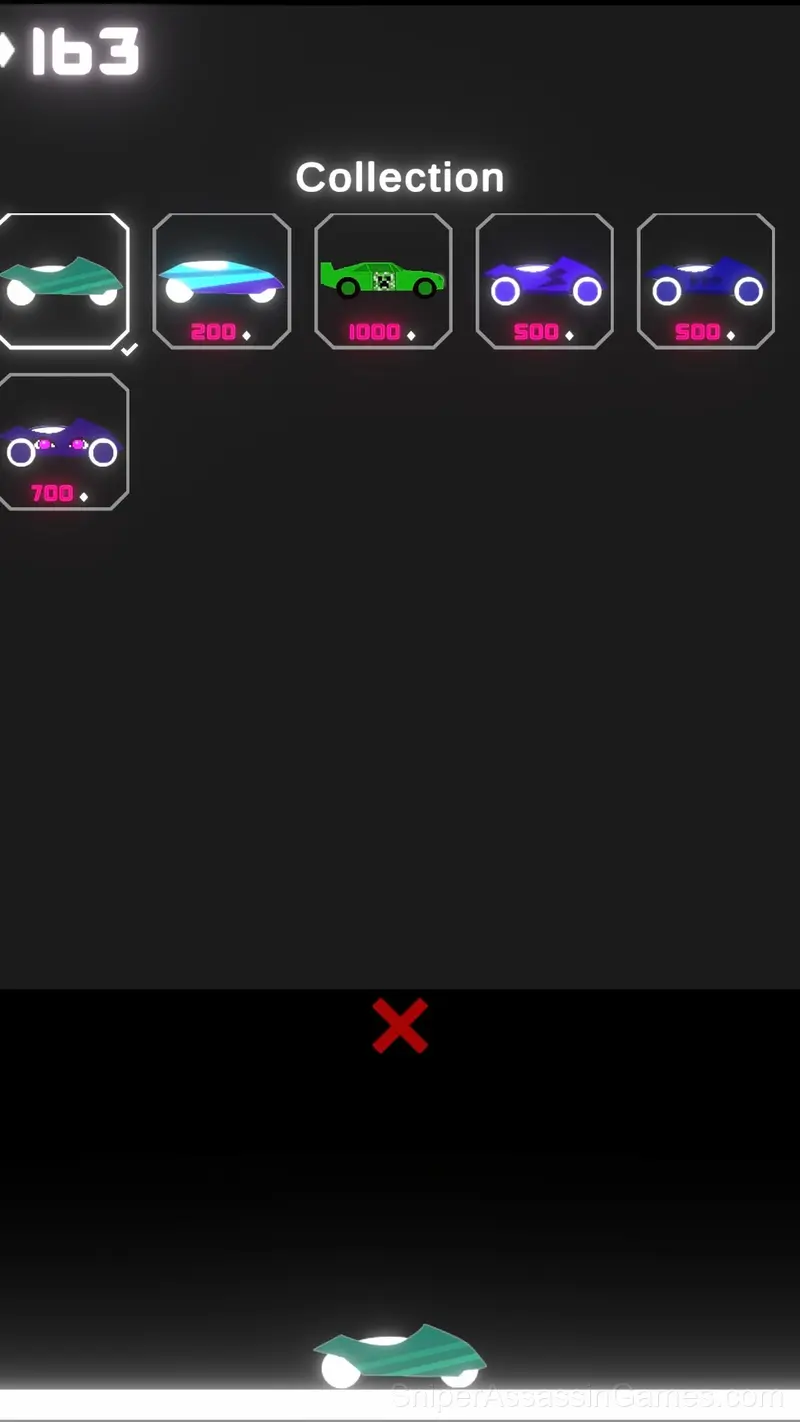 Neon Ride gameplay screenshot 1