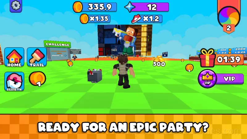 OBBY: Party Madness! gameplay screenshot 1
