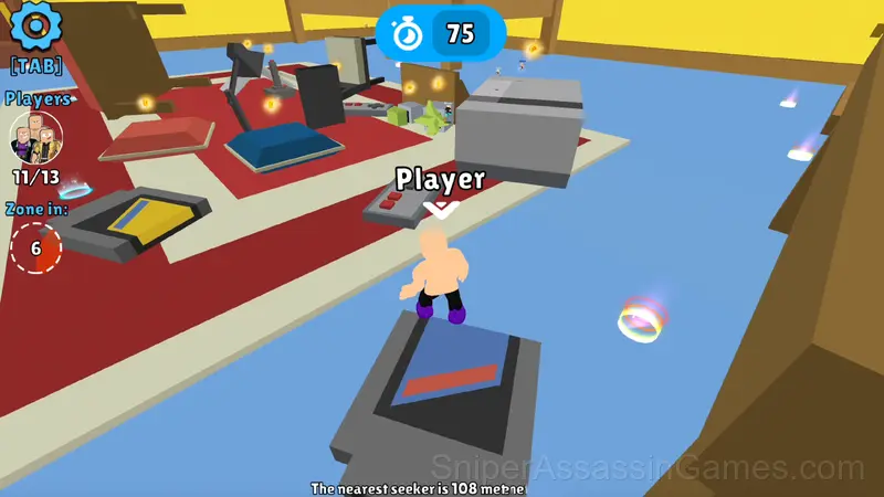 Obby: Hide and Seek with Friends gameplay screenshot 1