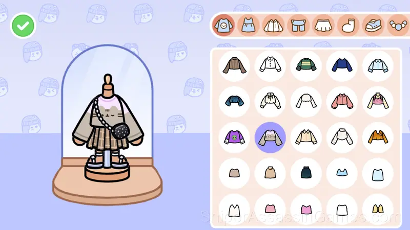 Toca World Clothing gameplay screenshot 1