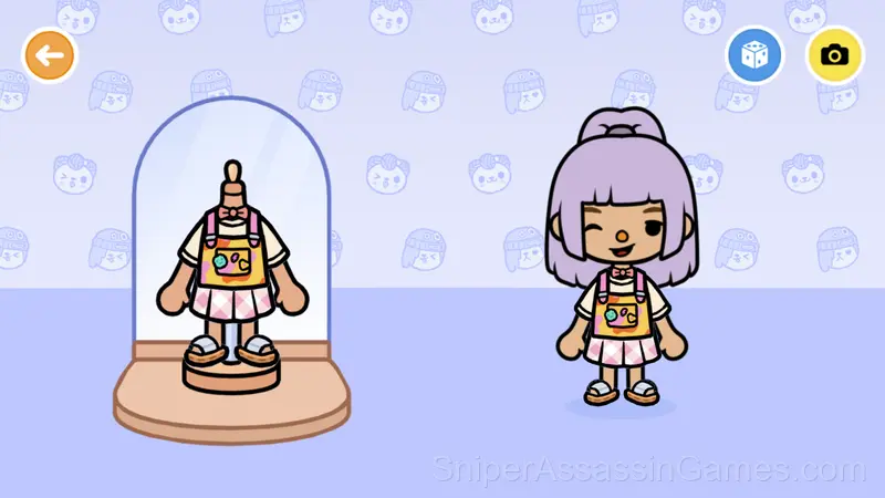 Toca World Clothing gameplay screenshot 3