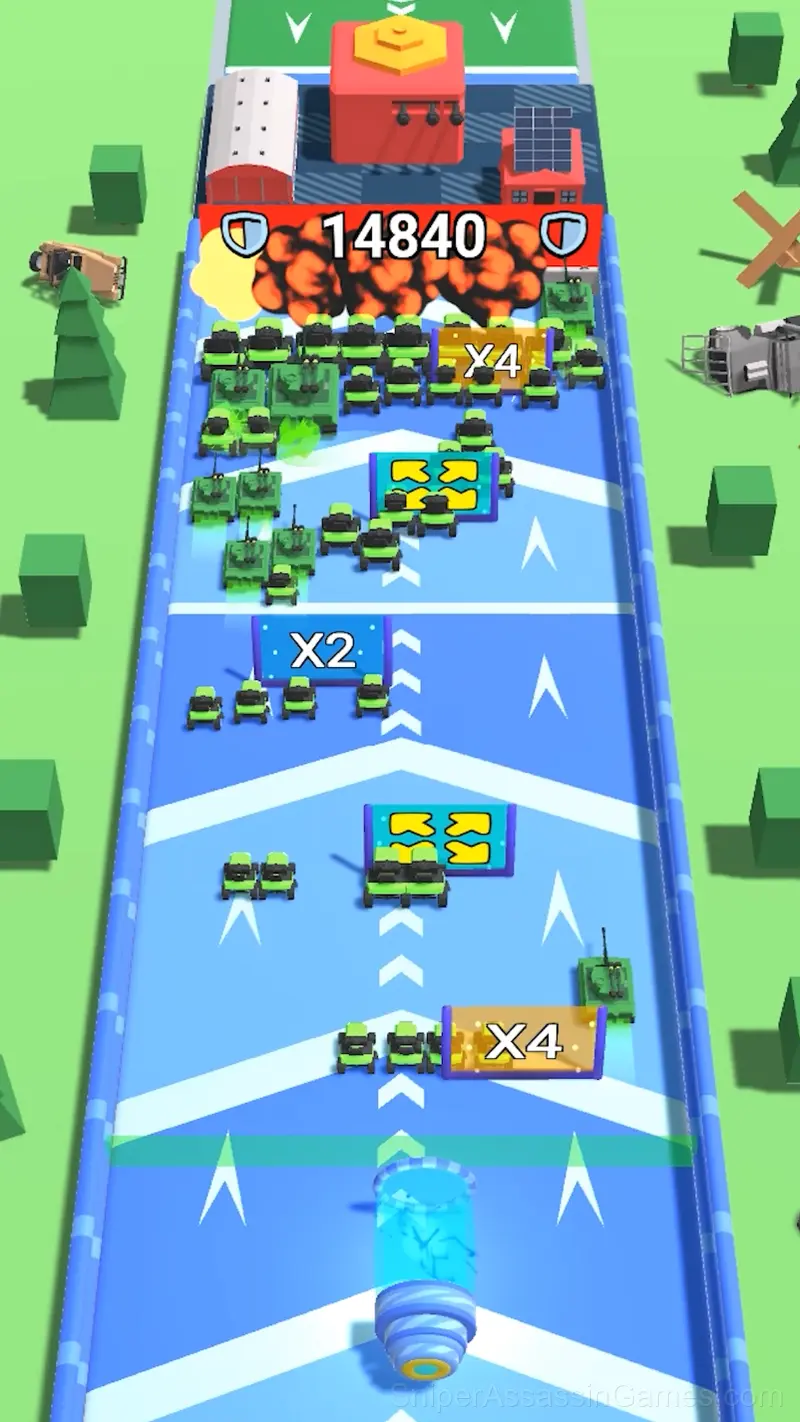 War of the Machines: Wall to Wall gameplay screenshot 2