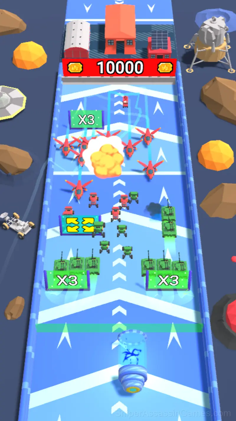 War of the Machines: Wall to Wall gameplay screenshot 3