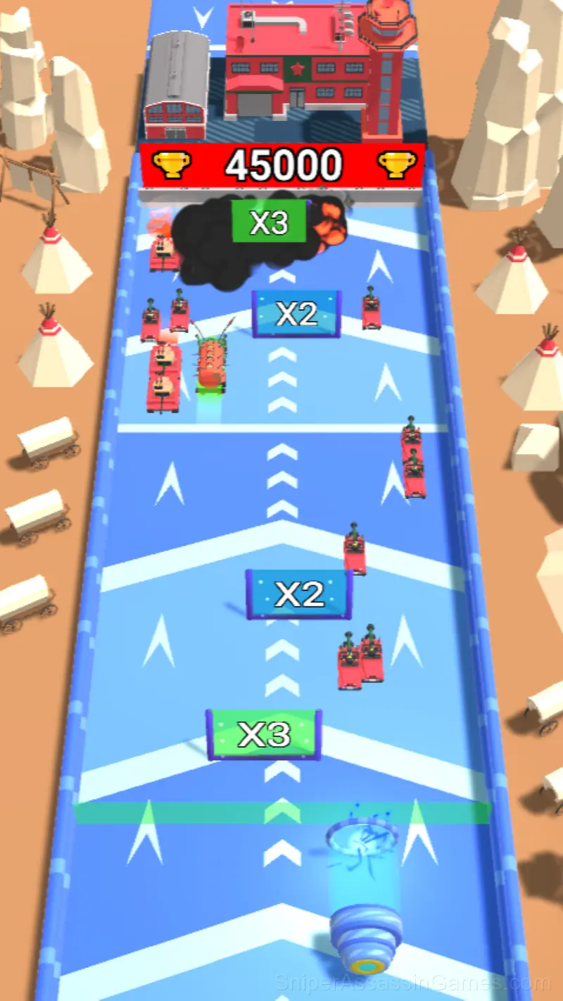 War of the Machines: Wall to Wall gameplay screenshot 4