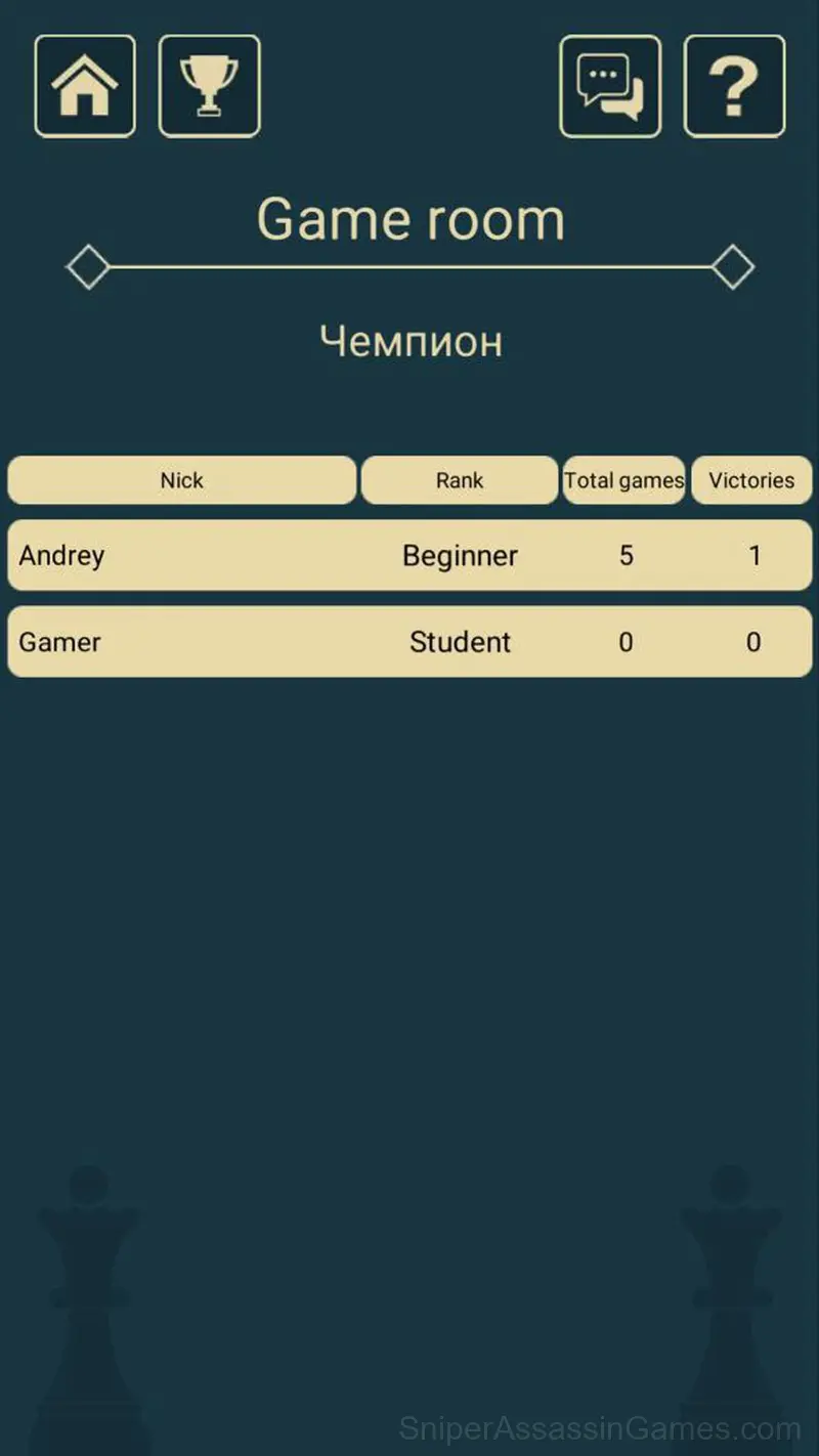 Chess online 2 players gameplay screenshot 3