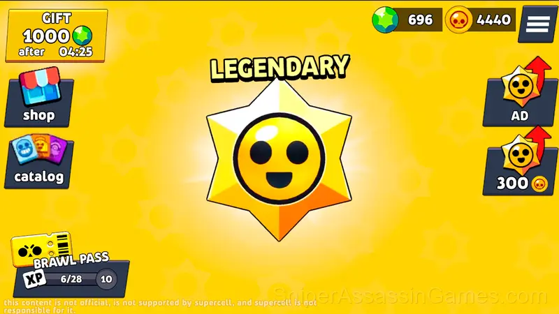 Starr Drop opening gameplay screenshot 1