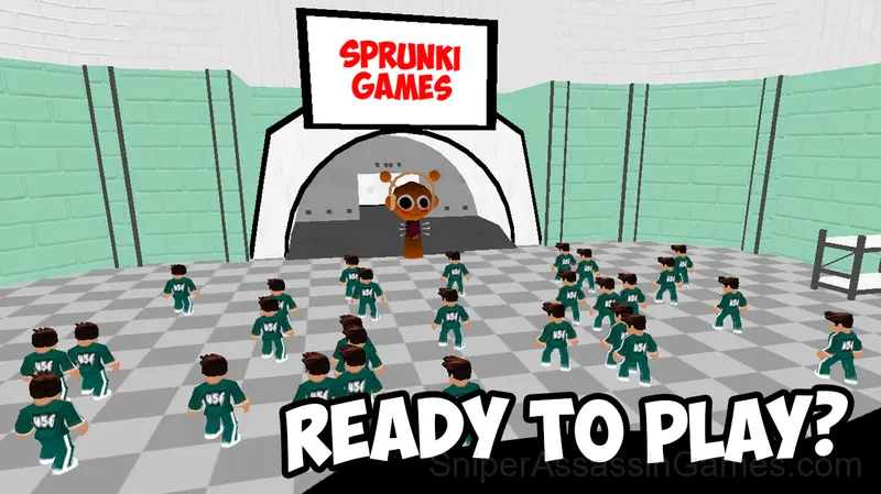 Sprunki Games: Player 456 gameplay screenshot 1