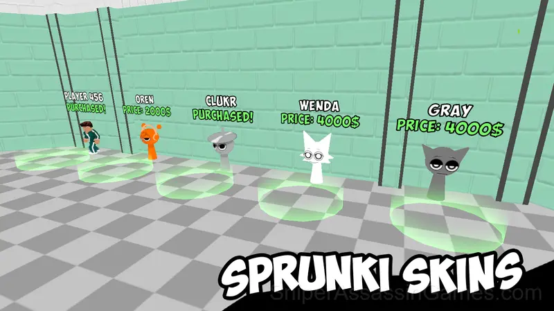 Sprunki Games: Player 456 gameplay screenshot 5