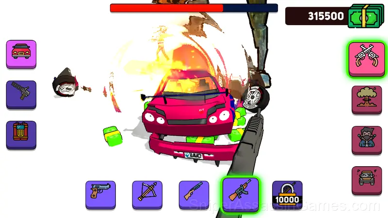 Smash the Car to Pieces! gameplay screenshot 1