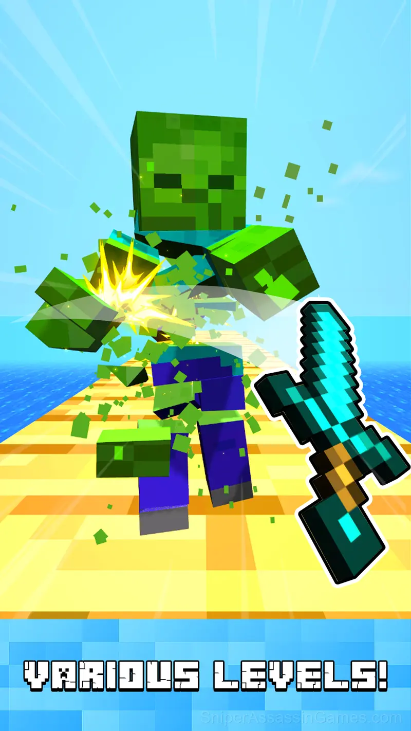 Mine Fight! Cut Mob Army! gameplay screenshot 2