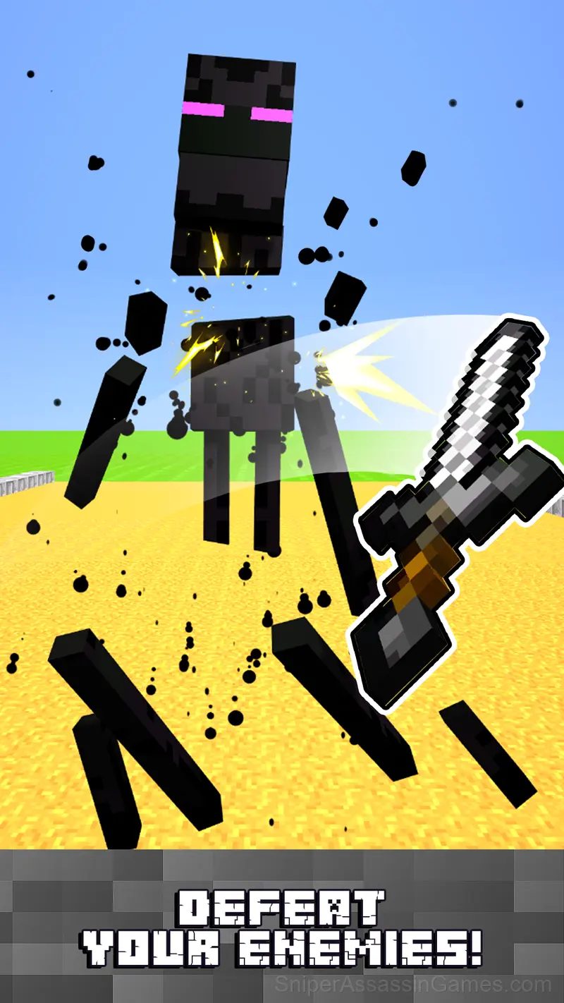 Mine Fight! Cut Mob Army! gameplay screenshot 3