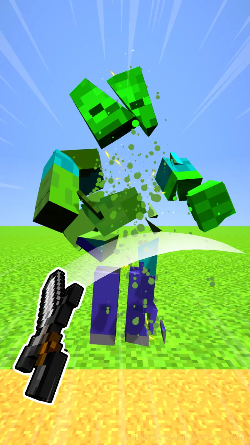 Mine Fight! Cut Mob Army! gameplay screenshot 4