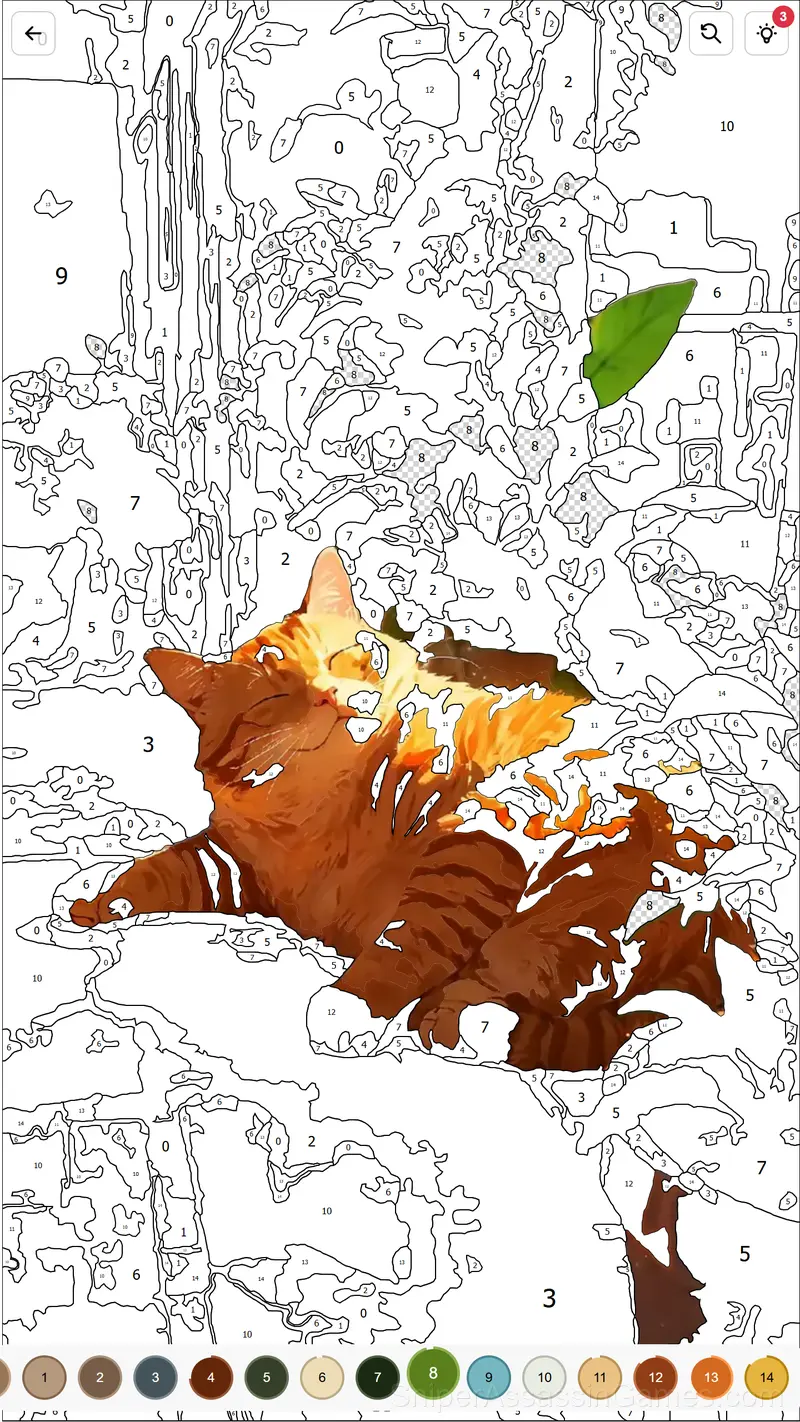 Numicolor gameplay screenshot 2