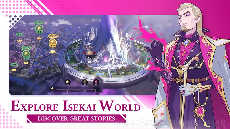 Heroic Summon: Anime RPG gameplay screenshot 4