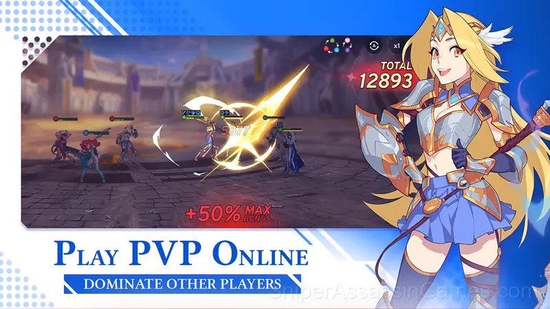 Heroic Summon: Anime RPG gameplay screenshot 5