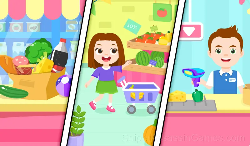 Play Supermarket - Shopping for Little Kids
