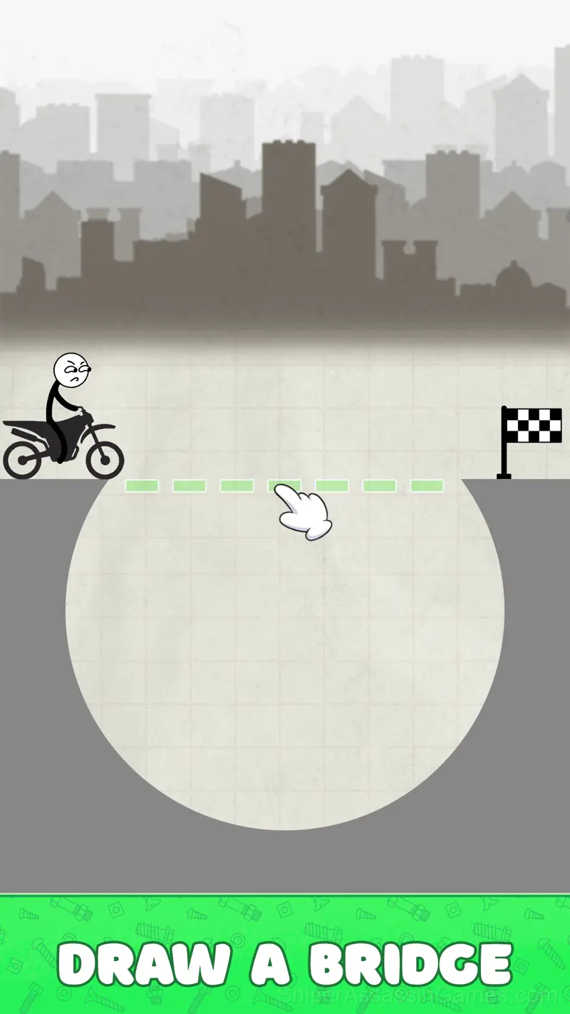 Draw Bridge: Puzzle Challenge gameplay screenshot 1