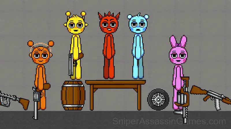 Sprunki Playground gameplay screenshot 1