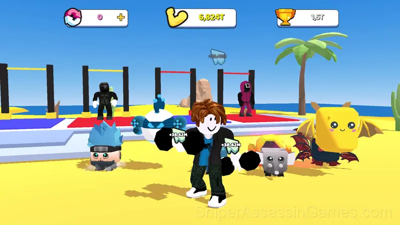 Pull Up Simulator gameplay screenshot 2