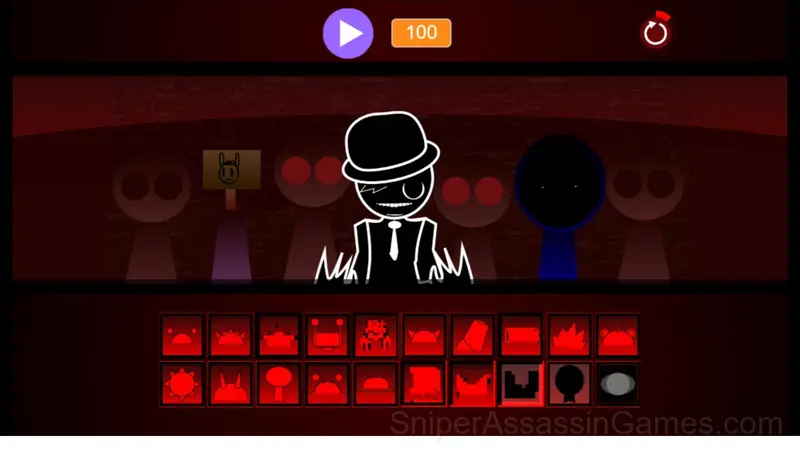 Sprunki Phase 777 gameplay screenshot 1
