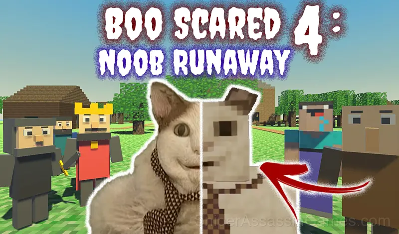 Play Boo Scared 4: Noob Runaway