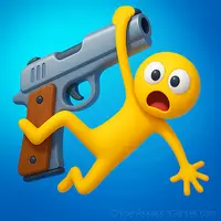 Ragdoll Gun Shooter! Cannon Spinner Playground