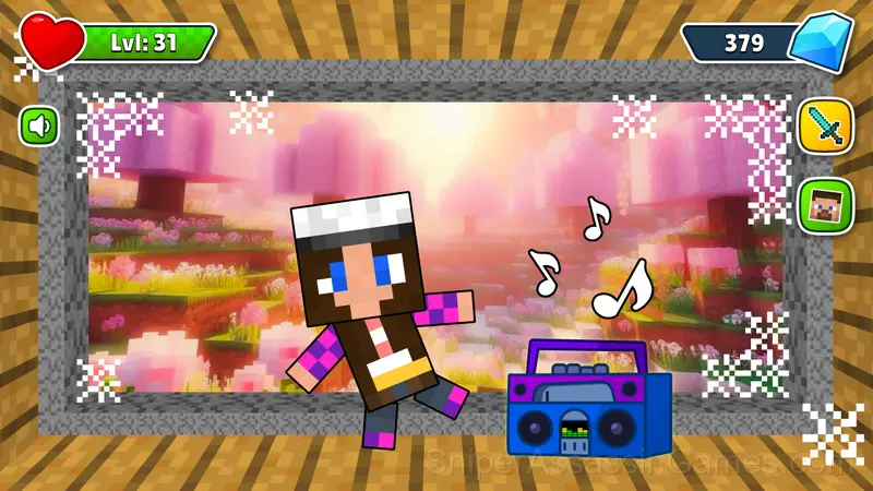 Noob Squid Craft Playground Sandbox Ragdoll Mod gameplay screenshot 3
