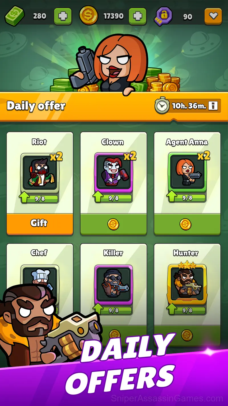 Merge Mercs: Tower Defense TD gameplay screenshot 3