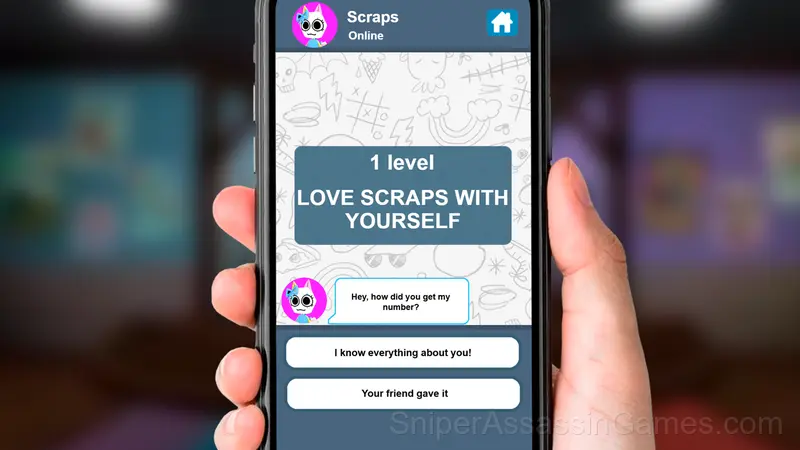 Dandy's World Chat: Dandy Messenger gameplay screenshot 1