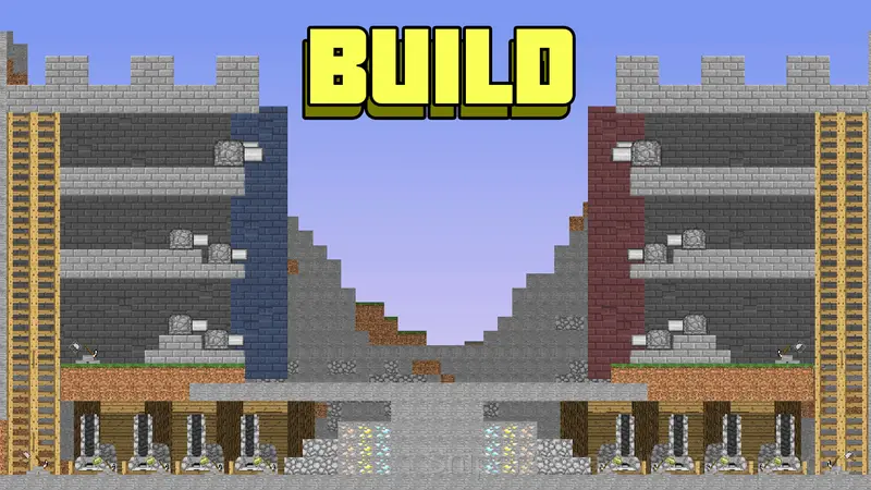 Noobs are building a base against zombies gameplay screenshot 4