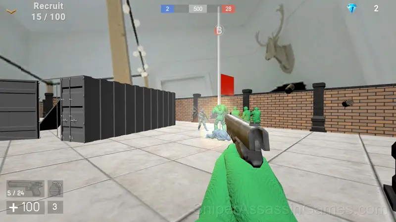 Soldiers - Capture and Control! gameplay screenshot 2