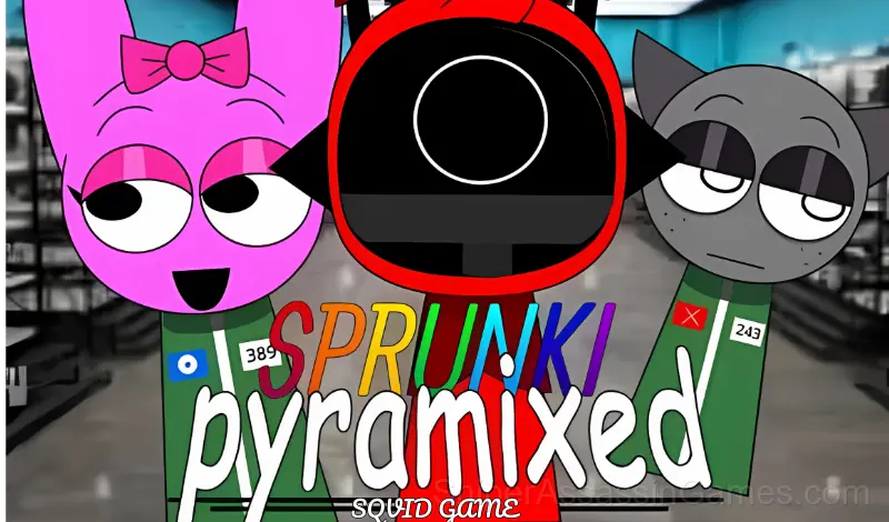 Play Sprunki Pyramixed Squid Game