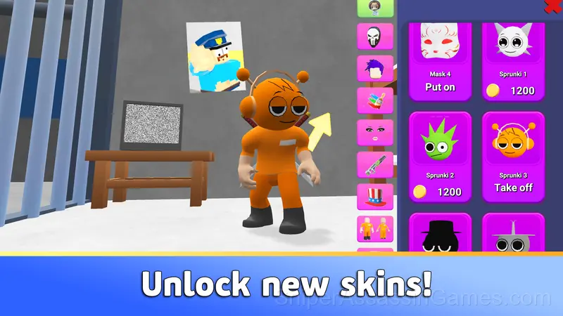 Escape from Barry: Prison Adventure gameplay screenshot 1