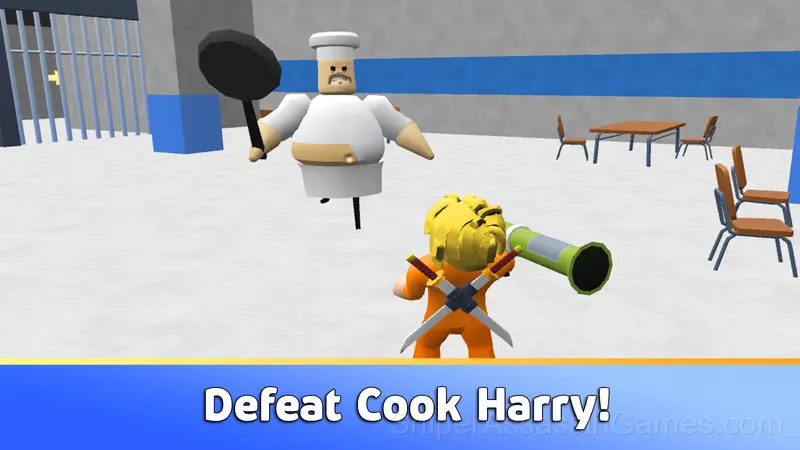 Escape from Barry: Prison Adventure gameplay screenshot 5