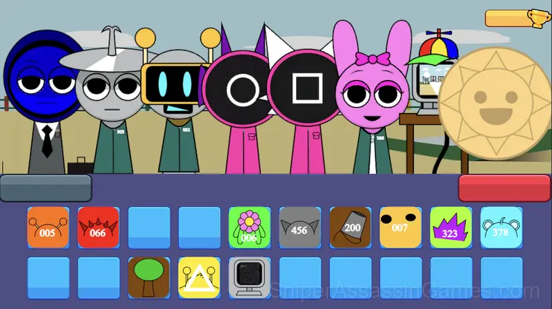 Sprunki Incredibox Mods gameplay screenshot 1