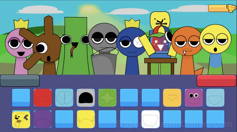 Sprunki Incredibox Mods gameplay screenshot 2