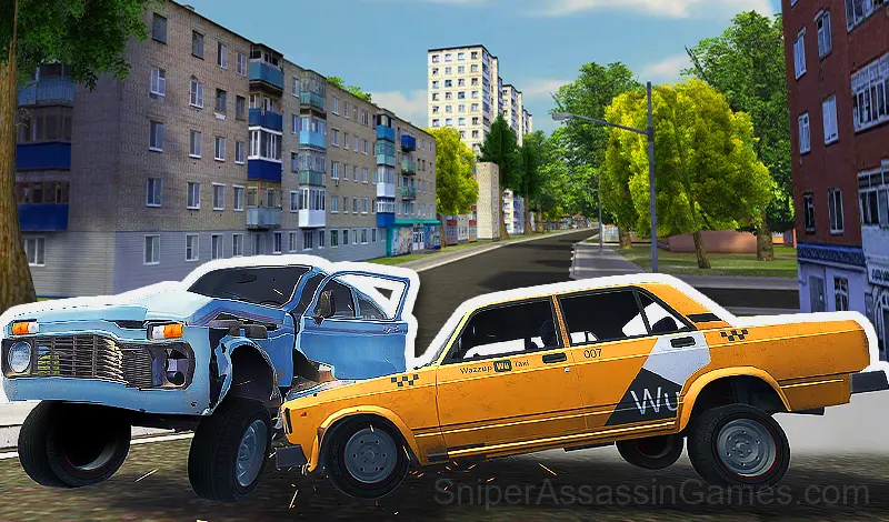 Play Car Accident Car Crash Simulator