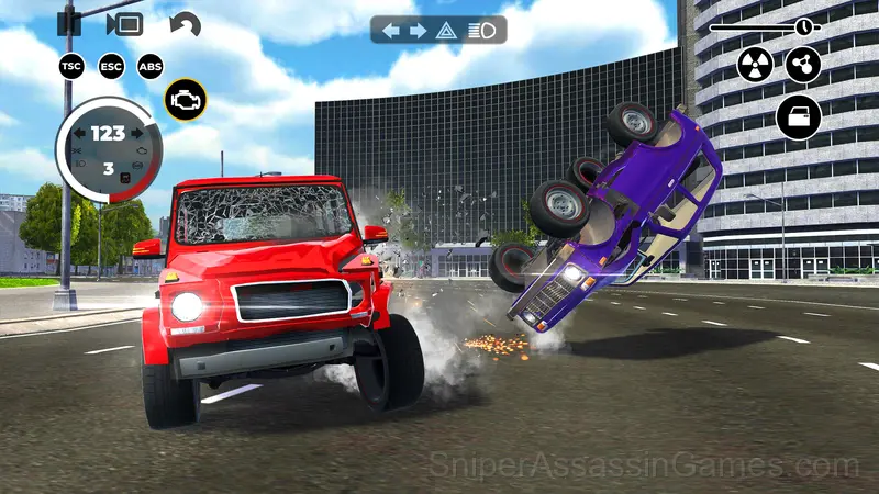 Car Accident Car Crash Simulator gameplay screenshot 6