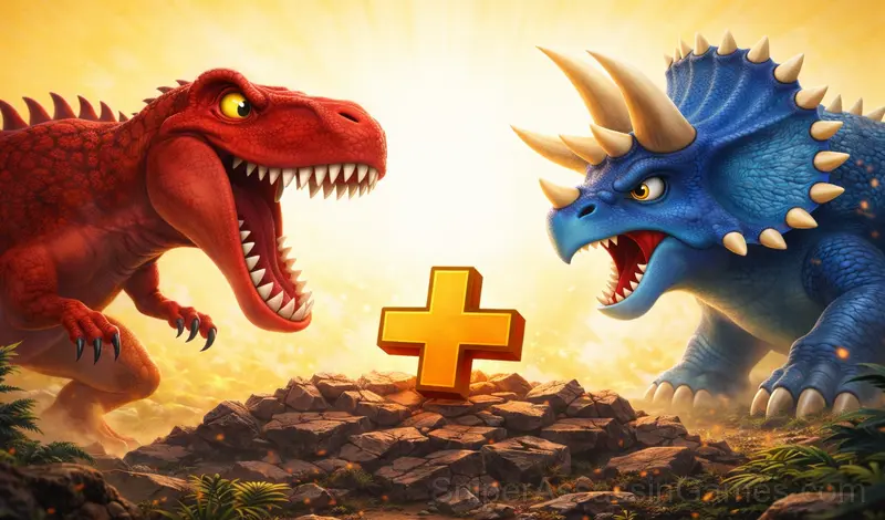 Play Jurassic Battle! Dinosaur Evolution!