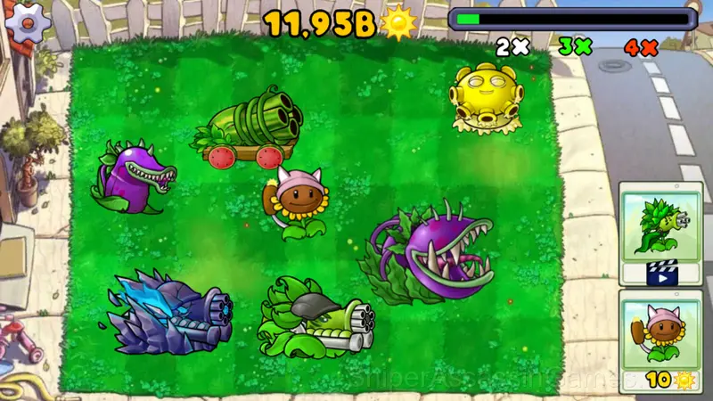 Hybrid mod plants gameplay screenshot 1
