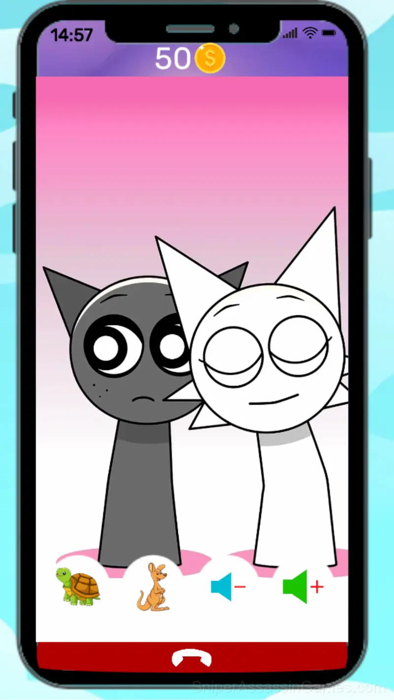 Call Gray Sprunki Now! gameplay screenshot 1