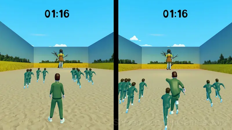 The Squid Game: for two players gameplay screenshot 1