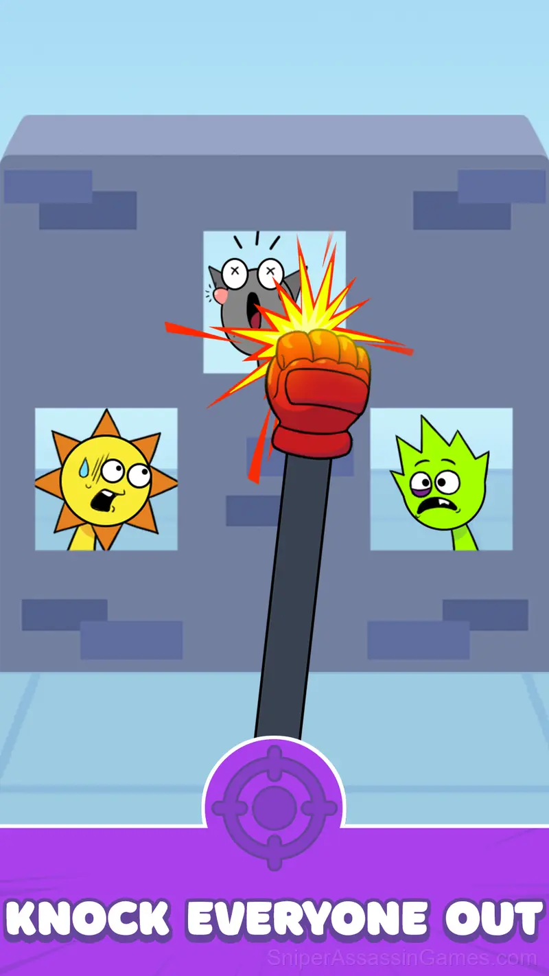 Sprunki Punch: Hit and Win! gameplay screenshot 2