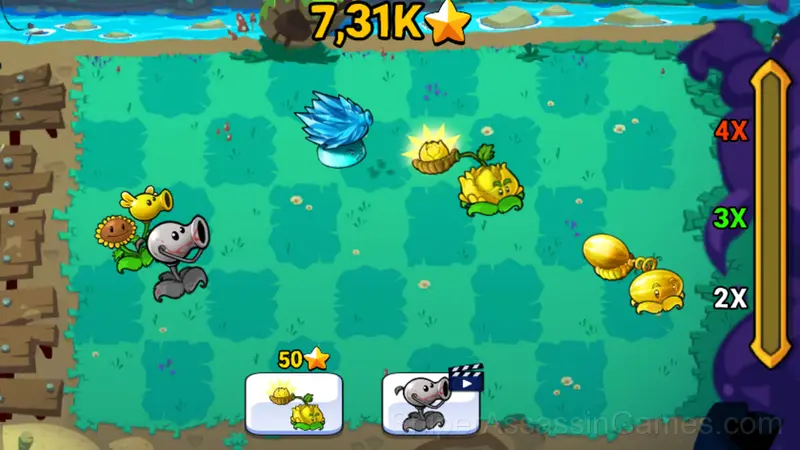 Evolution of Hybrids. PVZ gameplay screenshot 1